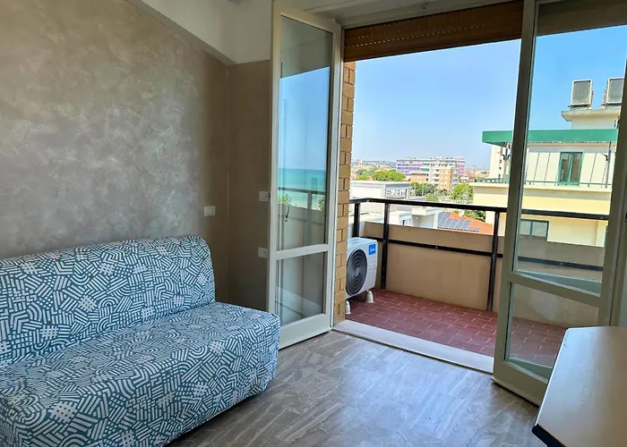 Apartmán Sogno Vista Mare - Novita! Vicina Rotonda E Con Parcheggio Privato Senigallia