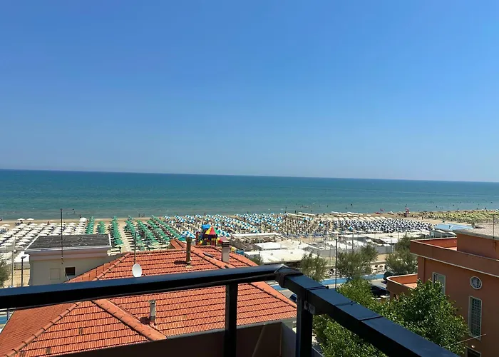 Apartmán Sogno Vista Mare - Novita! Vicina Rotonda E Con Parcheggio Privato Senigallia